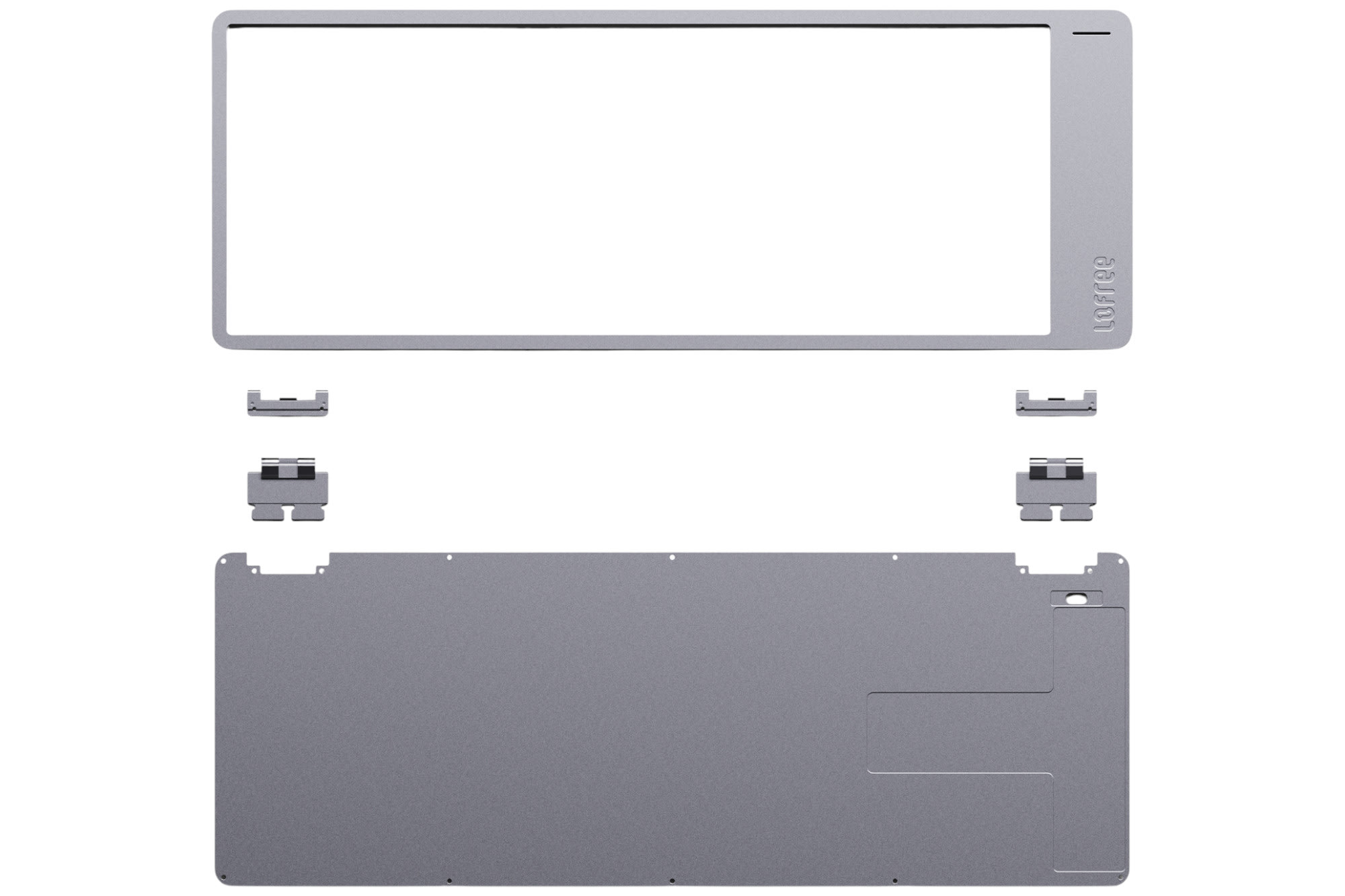 Lofree Space Gray Flow 2 84 Keyboard · Milktooth